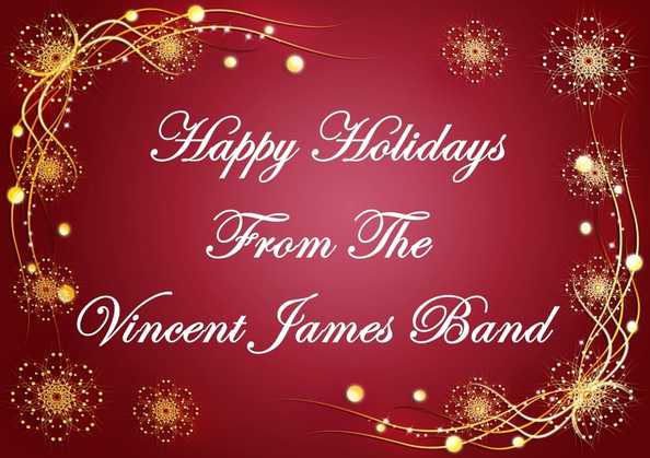 Warm greeting from Philadelphia's top wedding band, the Vincent James Band.